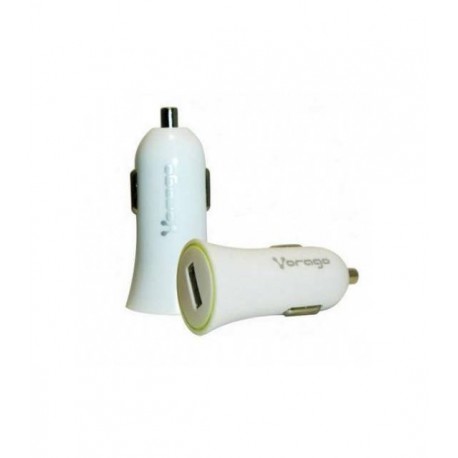 Cargador Para Auto Vorago Au-101 Blanco 1 Puerto Usb Blister