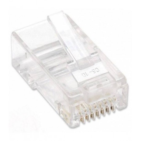 Intellinet 502399 conector RJ-45 Transparente